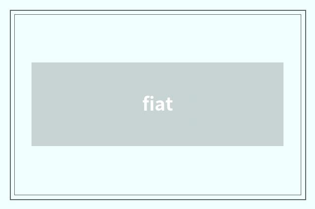 fiat