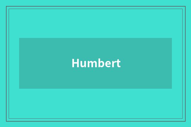 Humbert