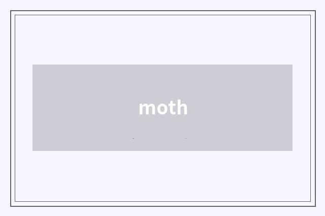 moth