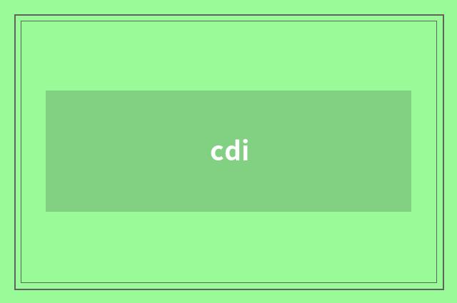 cdi