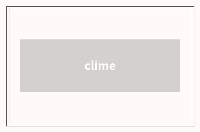 clime