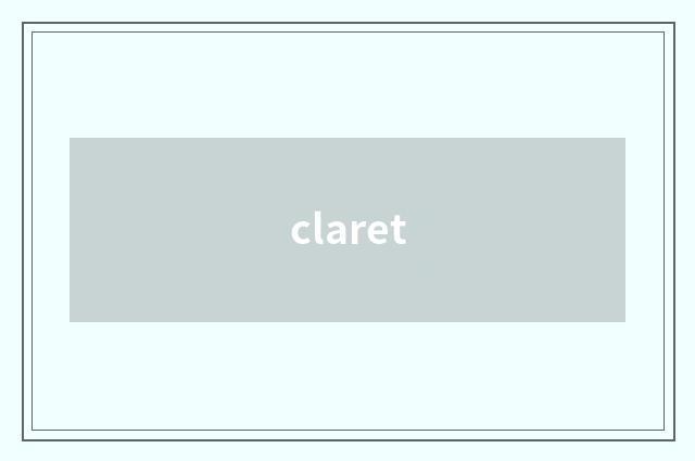 claret