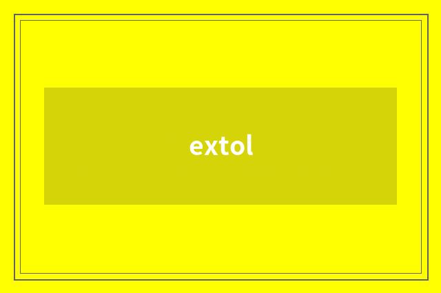 extol