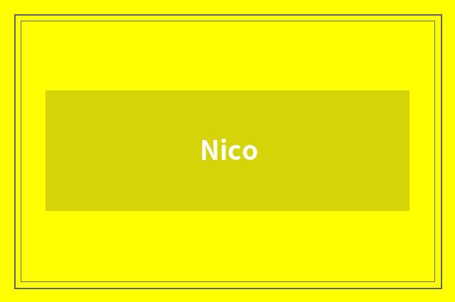 Nico