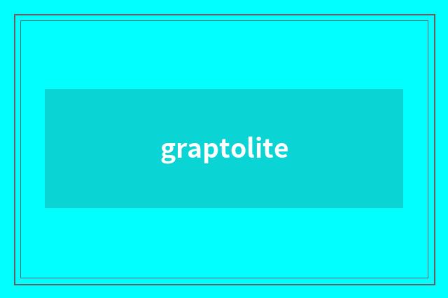 graptolite