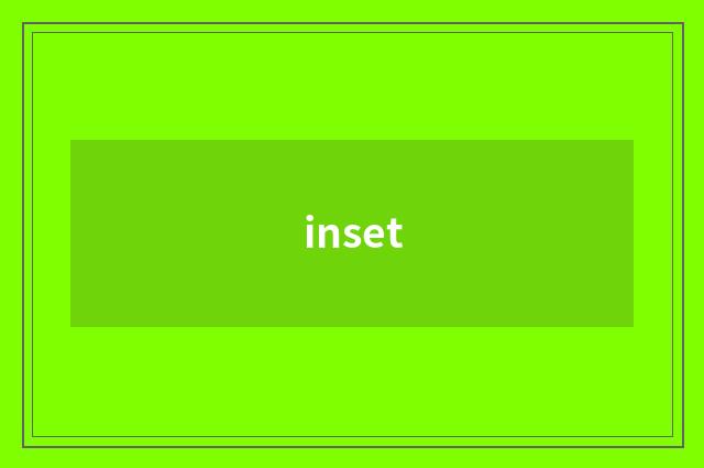 inset