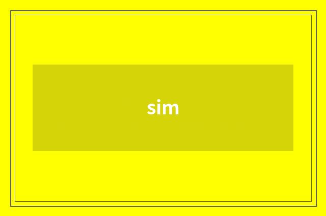 sim