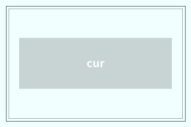 cur
