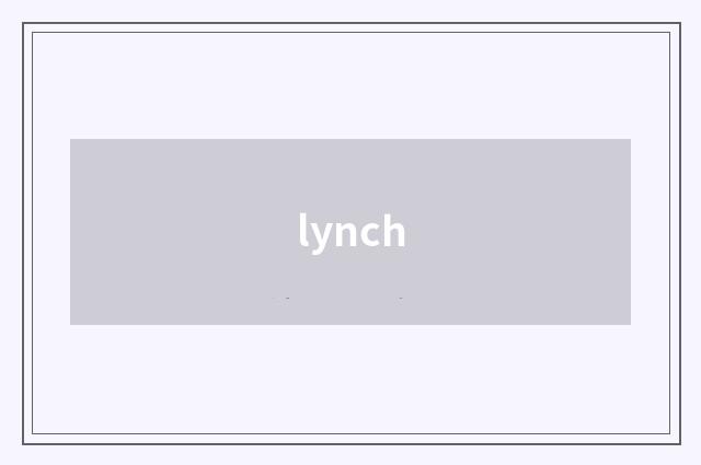 lynch