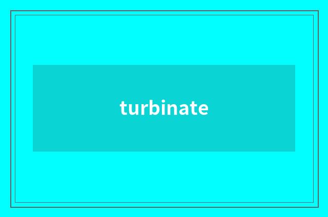 turbinate