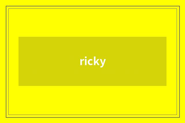 ricky