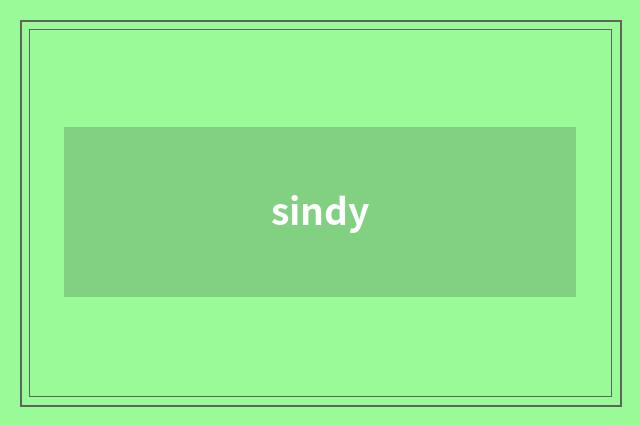 sindy