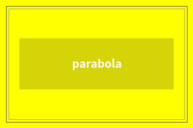 parabola