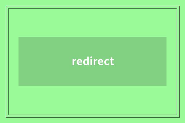 redirect