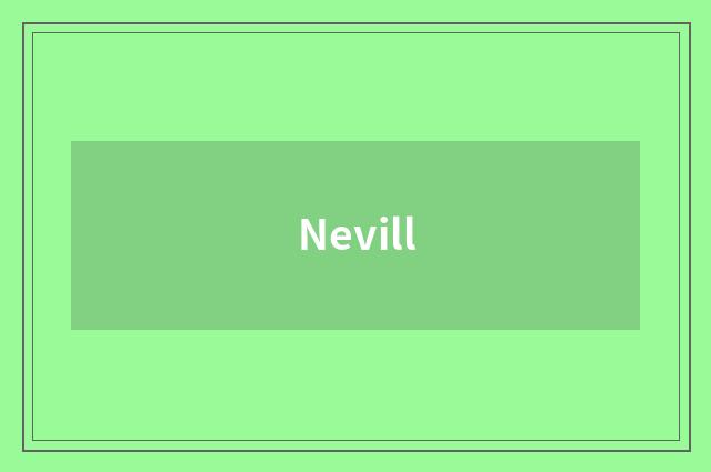 Nevill