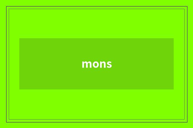 mons