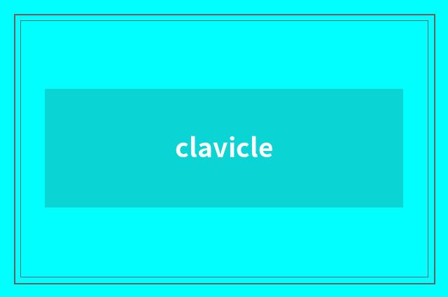 clavicle