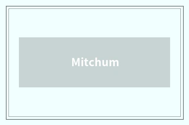 Mitchum