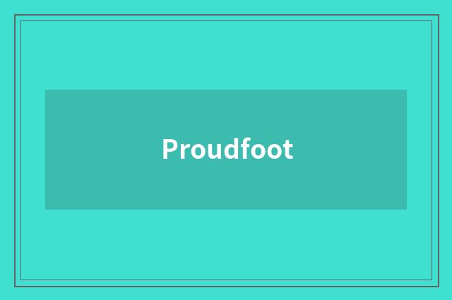 Proudfoot