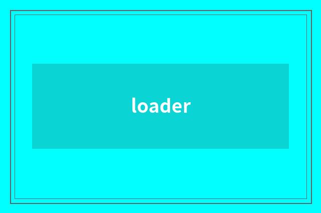 loader