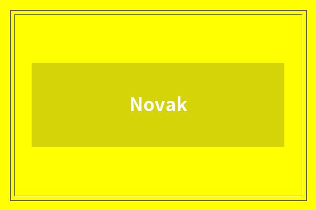 Novak