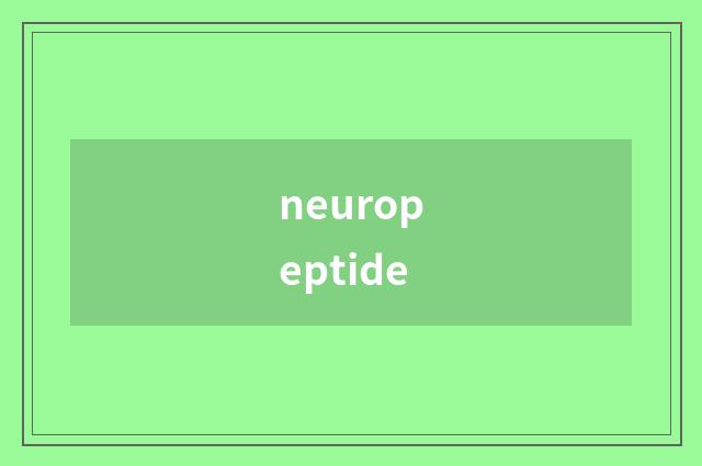 neuropeptide