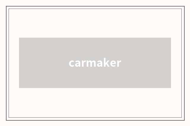 carmaker