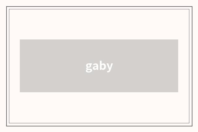 gaby