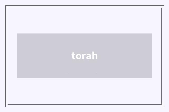 torah