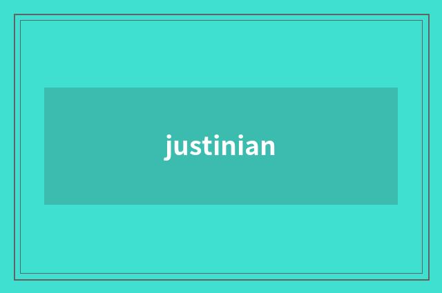 justinian