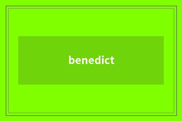 benedict