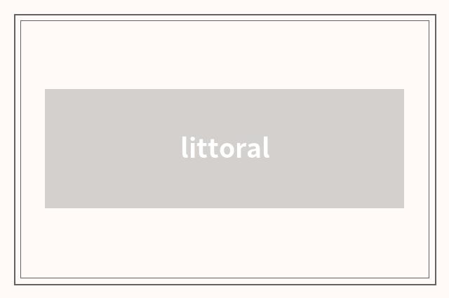 littoral