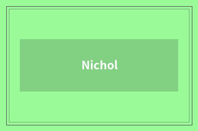 Nichol