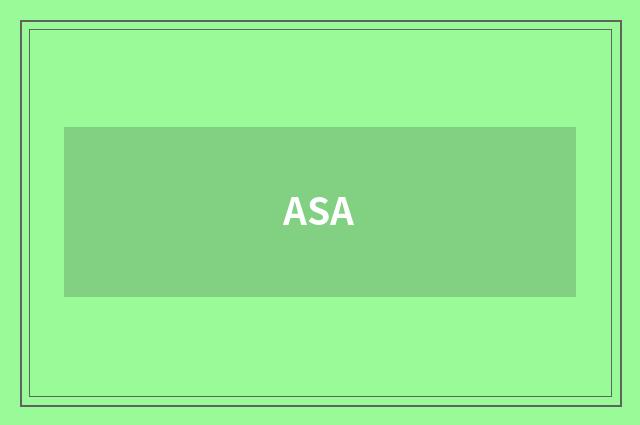 ASA