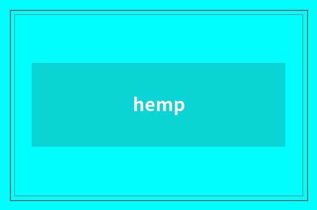 hemp