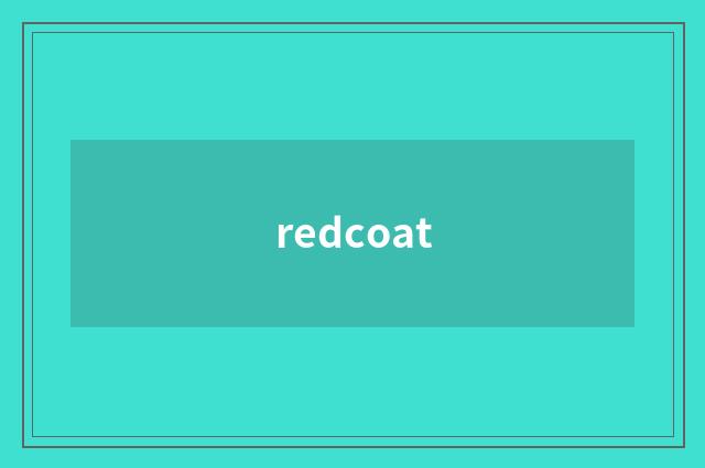 redcoat