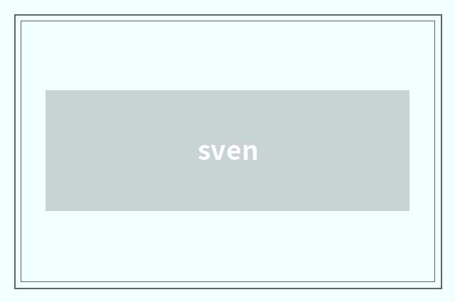 sven