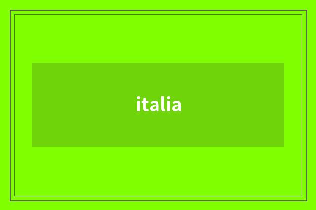 italia