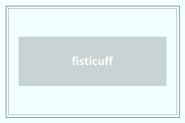 fisticuff