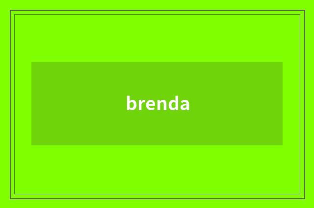 brenda
