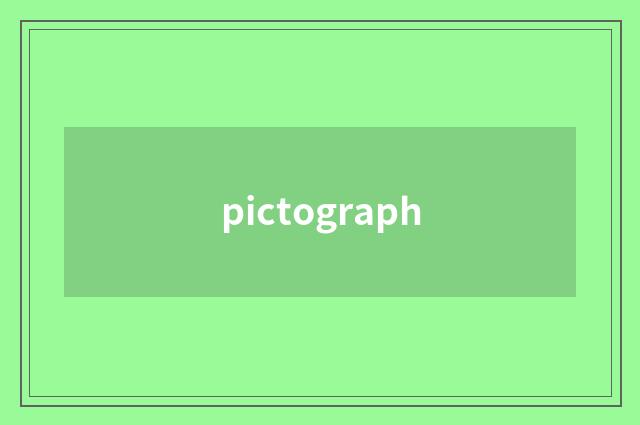 pictograph