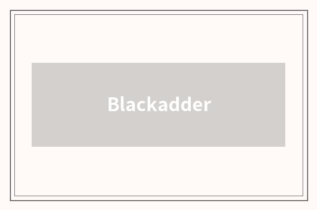 Blackadder