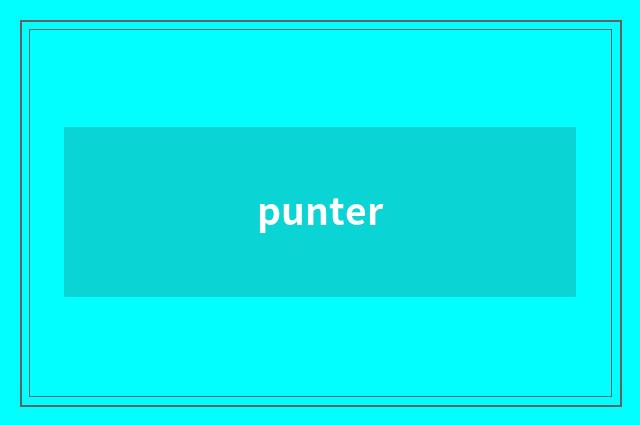 punter