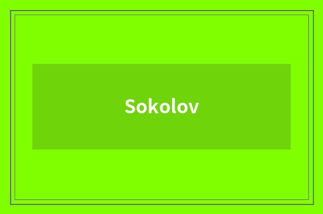 Sokolov