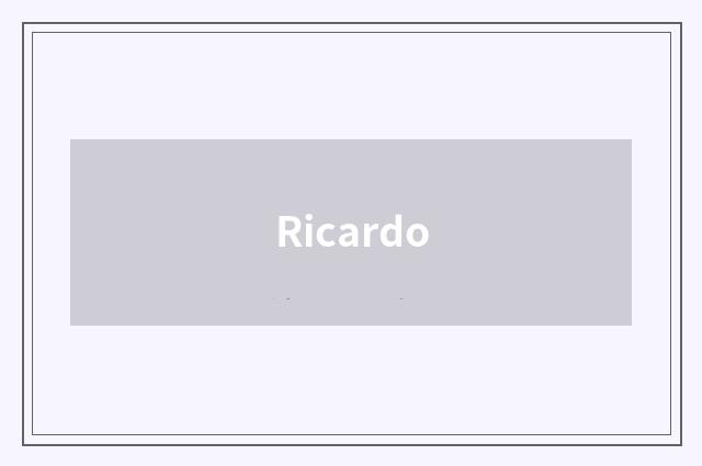 Ricardo