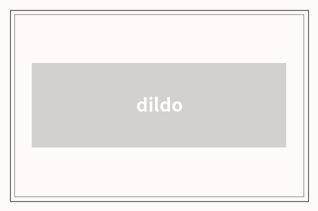 dildo