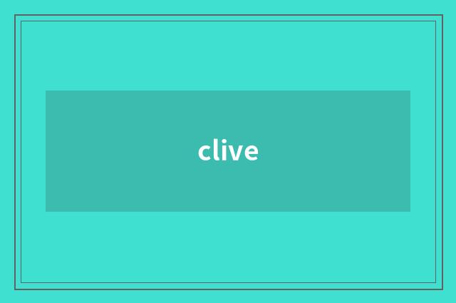 clive