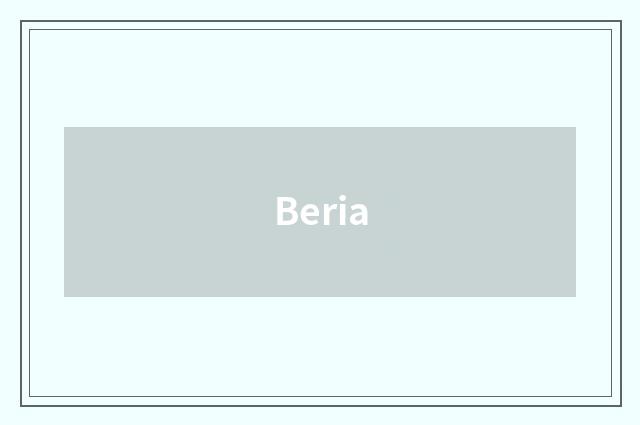 Beria