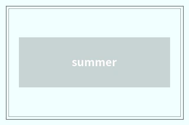 summer