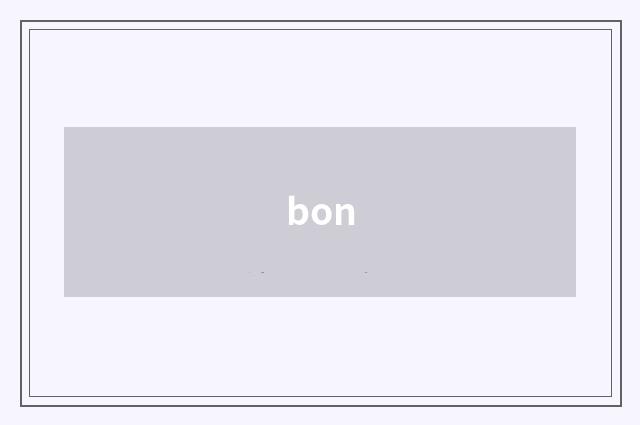 bon